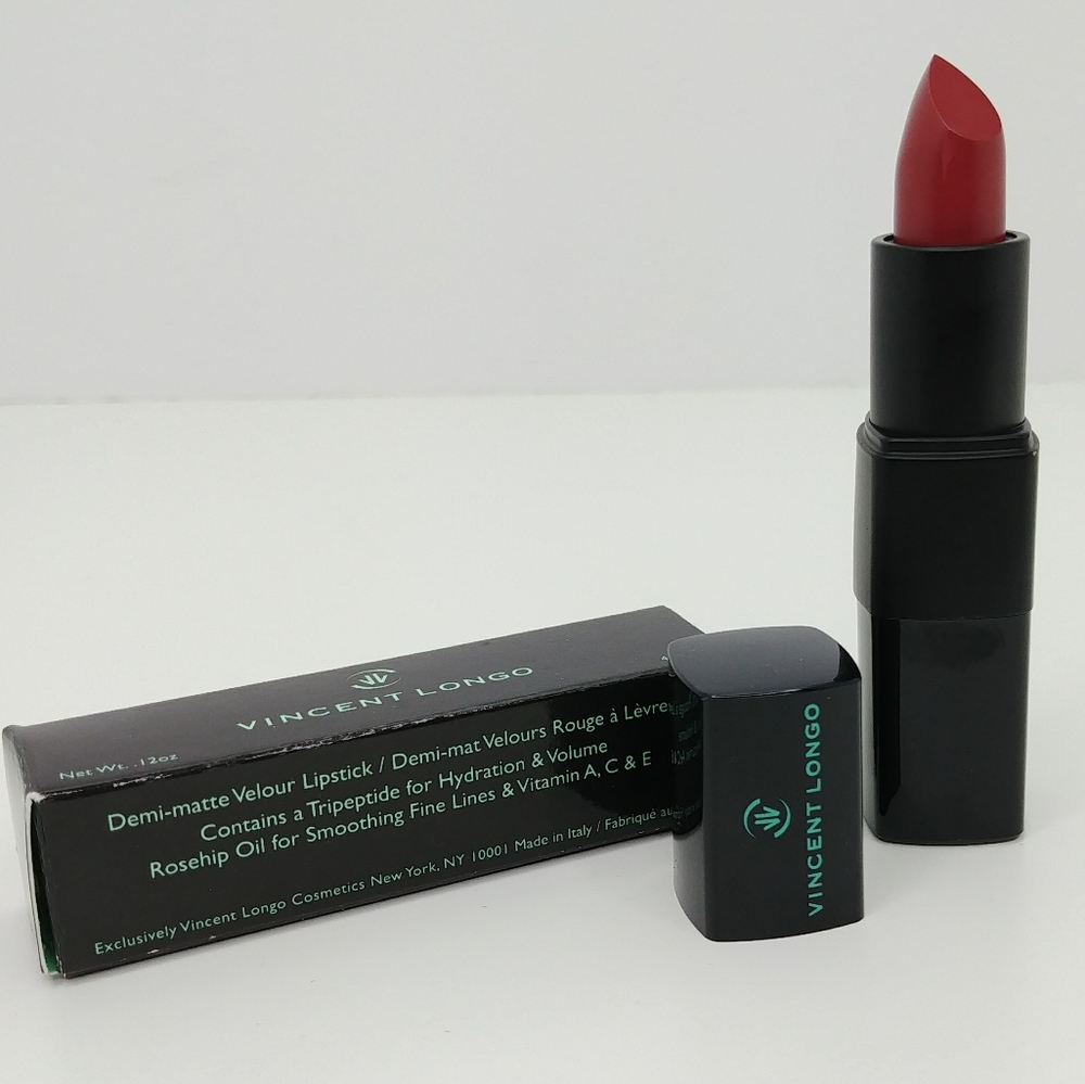 Vincent Longo Demi-Matte Velour Lipstick NIB